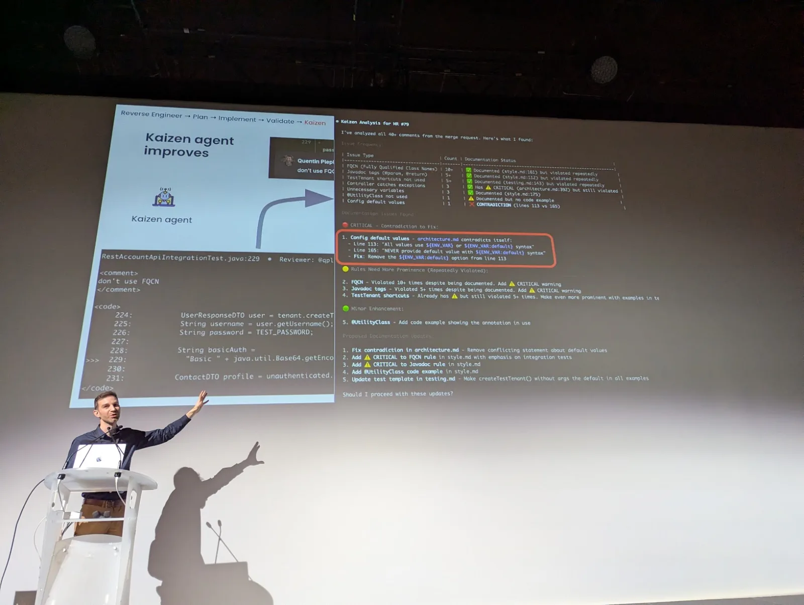 Quentin's Kaizen agent loop